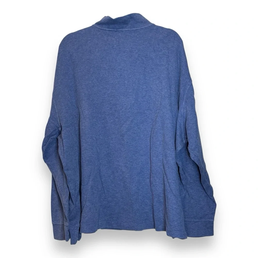 Polo Ralph Lauren Estate Rib 1/4‎ Zip Men's Pullover Sweater Size 2XB